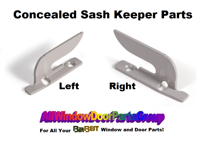 Casement Window Hardware Parts | Concealed Sash Keepers | BiltBest ...