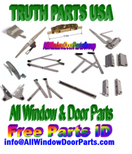 from Maine to Alaska .. WeFixItUSA and the AllWindowDoorparts Group , NATIONWIDE PARTS - TRUTH and EntryGard window & door hardware replacements. 