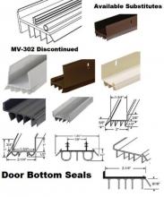 Featuring the best online selection of door bottom sweeps and seals for residential entry and patio doors. 
