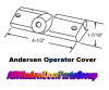 Andersen Casement Operator Cover Only as Shown. — SKU AWDP-OPERATOR COVER - ANDERSEN PARTS